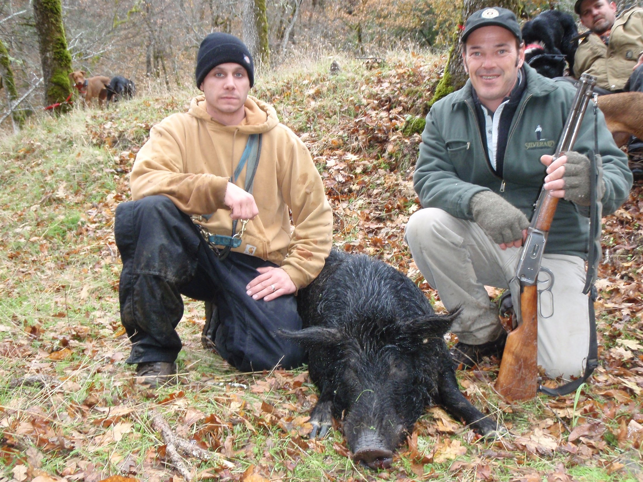 Wild Boar trophy photograph