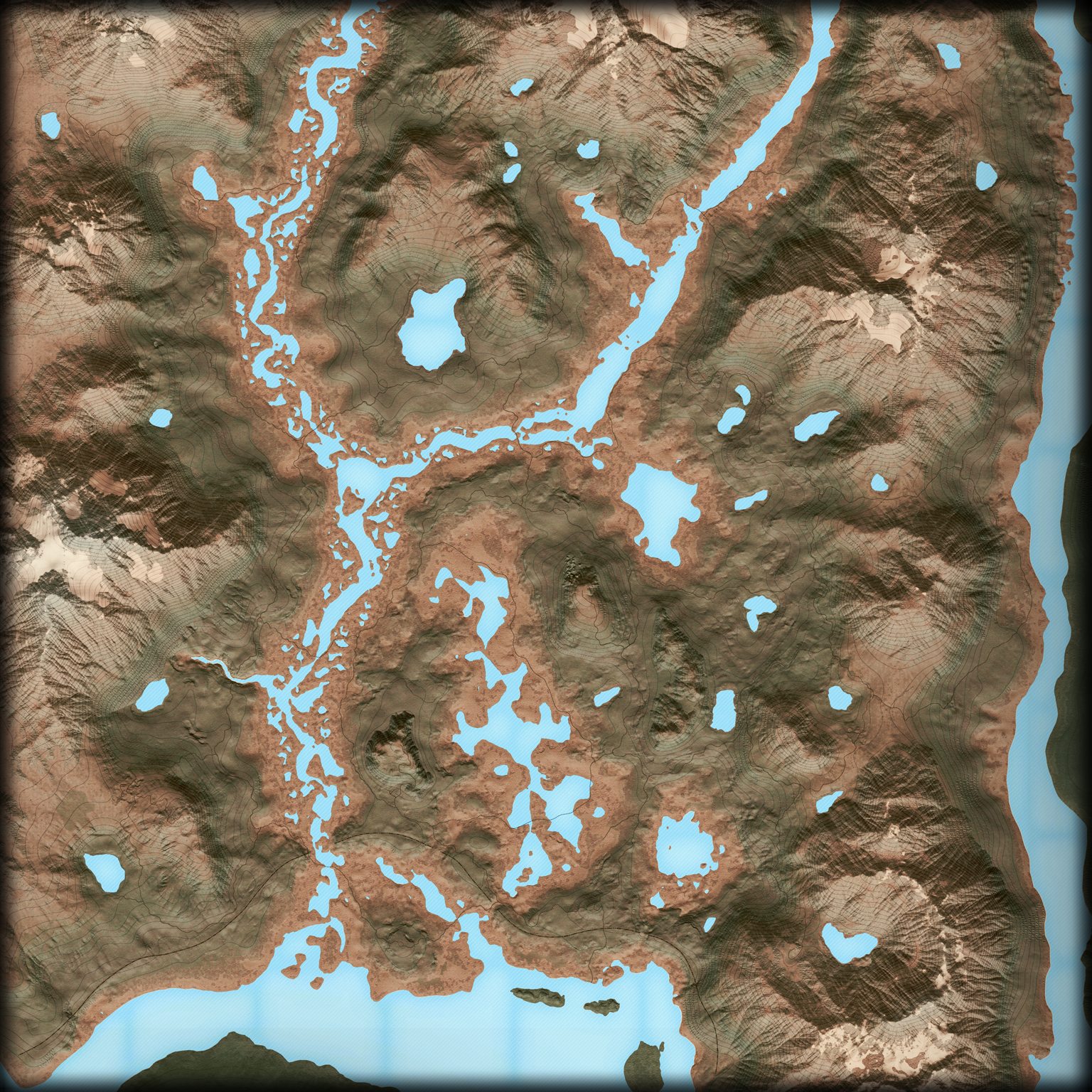 Layton Lake District topographic map